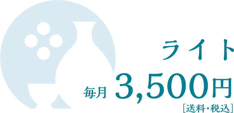 ライト 毎月3,500円